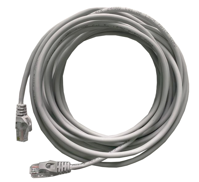 Патчкорд UTP 30 м X-Line, CAT5е, серый, литой, LSZH